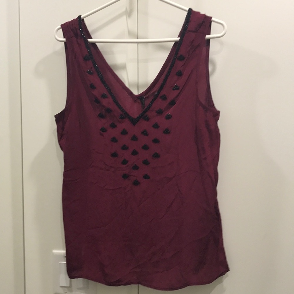 Tracy Reese Beaded Blouse